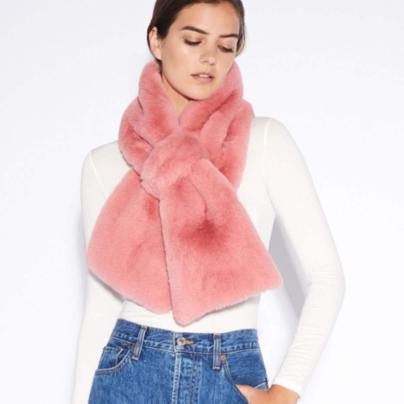 APPARIS faux fur scarf - Picture 1 of 4